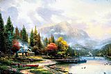 End of a Perfect Day III by Thomas Kinkade